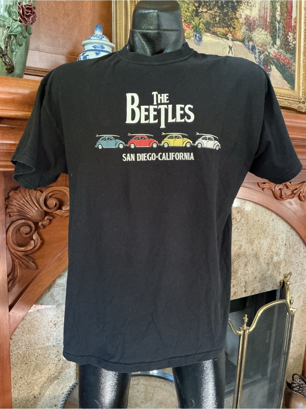 The Beetles San Diego Graphic Tee - Black